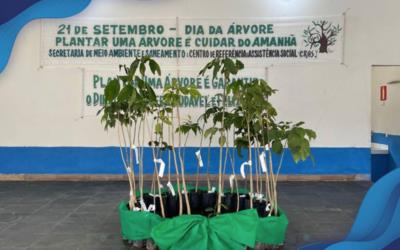 Início do Projeto "Arborizando o Parque" em comemoração ao Dia da Árvore
