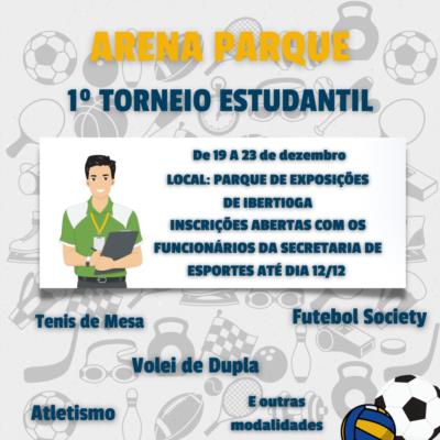 Secretaria Municipal de Esportes promove o 1° Torneio Estudantil de Ibertioga
