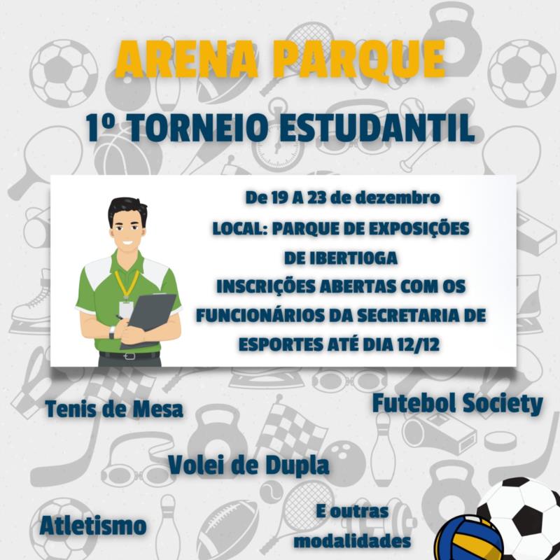Secretaria Municipal de Esportes promove o 1° Torneio Estudantil de Ibertioga