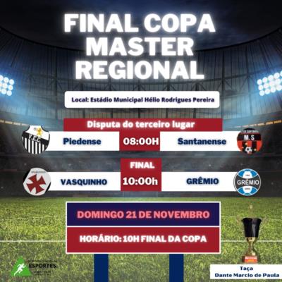 Domingo, 21 de novembro, é dia de futebol!