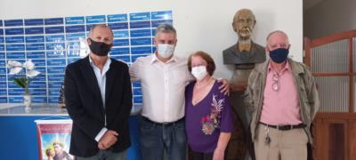 Deputado Federal Dr. Frederico visita Ibertioga e conhece nossa estrutura na área da saúde