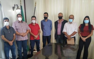 Autoridades de cidades vizinhas a Ibertioga reúnem-se para solicitar asfaltamento de estradas