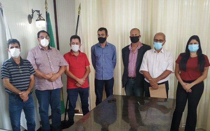 Autoridades de cidades vizinhas a Ibertioga reúnem-se para solicitar asfaltamento de estradas