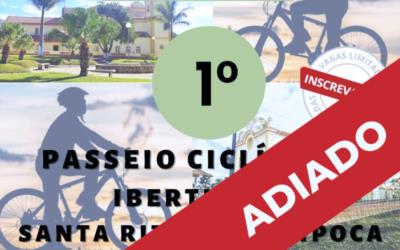 Passeio Ciclístico adiado