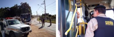 Equipe da Secretaria Municipal de Saúde de Ibertioga com o apoio da Polícia Militar orientou taxistas do município e também profissionais do transporte intermunicipal